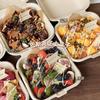 Caja de papel desechable para bento, ecológica, para hornear té de la tarde, tiramisú, queso vasco, hamburguesas