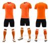 Conjunto de Roupa de Futebol Infantil Masculino e Feminino de Verão de Manga Curta Camisa Personalizada Adulto Placa Leve Roupa de Equipe de Treino de Futebol Roupa de Competição