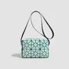 Bolsa Transversal Versátil de Alta Qualidade Geométrica Amazon Bolsa de Mão Tendência Europeia e Americana Bolsa de Ombro Moda Cor Sólida Costura para Mulheres