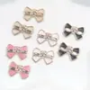 Fábrica em estoque atacado material ABS borboleta epóxi DIY cola creme material artesanal acessório de grampo de cabelo broche brincos