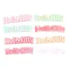 Star Beauty Material de Crema DIY Marca de Letras Kt Accesorios de Resina para DIY Funda de Teléfono Móvil Accesorios de Letras en Inglés