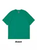 Camiseta de manga corta retro de algodón 100% pesada de 260g, corte holgado, hombros caídos, moderna, lavada y desgastada, venta al por mayor