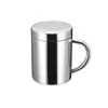Taza de Agua de Acero Inoxidable de Doble Capa Personalizada con Asa Taza Infantil Aislada Térmicamente Taza de Café para el Hogar 304 Taza con Boquilla Infantil