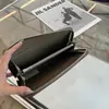 Cartera larga con cremallera de cuero genuino, piel de vaca de capa superior, monedero tipo clutch de gran capacidad, nuevo modelo 2026, monedero de estilo japonés