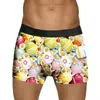 Ropa Interior Masculina Adulta Europea y Americana de Pascua Impresa en 3D de Seda de Leche de Cintura Media Sexy tipo Boxer