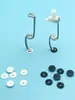 Accesorios para máquinas de bordar computarizadas: Almohadilla de pie prensatelas universal para bordado de cama plana de alta velocidad, toalla anti-marcas, cubierta de pie prensatelas para peluches