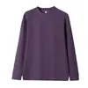 Suministro transfronterizo exclusivo: Sudadera térmica de polar con mangas raglán Klesayel, cuello redondo, cálida para otoño e invierno, holgada, casual, directo de fábrica