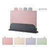 Tábua de corte de classificação de cozinha criativa Baoma Supplementary Food Wheat Straw Cutting Board pp Plastic Creative Four-piece Classification Cutting Board