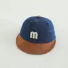 Gorra de Béisbol de Mezclilla para Niños Primavera y Verano Protector Solar Gorra de Pescador Gorra para Niños y Niñas Sombrero de Sol para Bebé