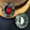 Novo Estilo Retrô Flor Antiga de Prata em Forma de Diamante Fecho Colar Pulseira Acessórios Headwear de Menina Retrô Acessórios de Brincos Reto