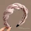 Elegante diadema de cuadros de lunares para mujer, diadema de corona alta para lavarse la cara, diadema para uso diario con dientes, accesorio para el cabello