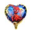 Globo Inflable Lleno de Helio Globo de Papel de Aluminio Dibujos Animados 18 pulgadas Spider-Man Superman Papel de Aluminio Infantil Al por Mayor Modelo Nuevo