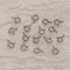 Fabricante 5Mm6Mm7Mm Hebilla de Resorte de Acero Inoxidable Pulsera Collar Hebilla de Conexión Hebilla Redonda Accesorios para Joyería DIY Venta al por Mayor