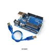 Placa de desenvolvimento versão melhorada UNO R3 driver CH340 módulo microcontrolador ATmega328P compatível com arduino