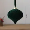 Amazon Bolas Irregulares Afelpadas Adornos de Bola de Terciopelo Navideños para Colgar en el Árbol de Navidad