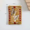 Nuevo Parche de Tela Bordado Retro Tulipán Lindo Mariposa Accesorios para Ropa Accesorios Hechos a Mano DIY Parche Bordado