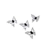 Joias para Nail Art de Borboleta Nova Cor Super Brilhante Diamante Olho de Cavalo Borboleta Oca Estereoscópica Acessórios de Decoração para Unhas de Liga