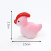 Boneca Dinossauro Colorida Nova Fofa Transfronteiriça Decorações DIY Fofas Acessórios Enfeites Pequenos para Carro Mesa
