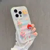 Funda de Teléfono Móvil Bob Esponja Tres en Uno Colorida Adecuada para Apple 1615Iphone13Xr/Max Huawei Xiaomi 14