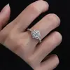 Anillo Brillante Cielo Estrellado de Diamantes para Mujer, Versátil, Elegante, Lujo Ligero, de Nicho, Gama Alta, Moderno, Anillo Abierto Ajustable