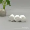 Producido 20 Dientes 20/415 Plástico Brillante Tapa Qianqiu Blanca Botella Blanca para Loción Champú Leche de Ducha Presión Superior Plana