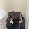 Meilaidfeng 2025 Nueva Bolso Baguette para Mujer, Bolso de Mano Texturizado Retro Versátil de Moda, Bolso Pequeño Cuadrado de Axila