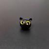 Pulsera de gatito con sésamo negro y queso negro de Luo Xiao, pulsera en blanco y negro, un bonito y atractivo regalo de nicho para novias.