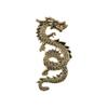 Acessórios para Unhas Liga de Zinco Ano Zodiacal Estilo Chinês Dragão Dourado Auspicioso Decoração de Unha Produto Acabado Venda Quente Transfronteiriço