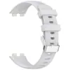 Novo Adequado para Pulseira Huawei 9/9NFC Pulseira de Silicone HUAWEIband8/8NFC Pulseira com Fivela Prateada