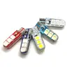 Bombilla LED de silicona resistente a altas temperaturas T10 para coche / Luz indicadora de posición / Luz de maletero W5W T10 5050 6SMD
