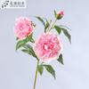 Flor Artificial Peonía Multicabeza Gama Alta Decoración Proyecto Hogareño Boda Tela de Seda Flor Falsa Bolso Peonía Al por Mayor