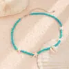Collar de Clavícula de Verano Europeo y Americano con Cuentas Estilo Playa con Concha Marina Estrella de Mar Todo-partido