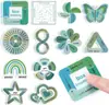 Pegatinas Sensoriales de Descompresión Amazon Transfronterizas Pegatinas Sensoriales para la Ansiedad Alivian el Estrés y Calman Pegatinas con Textura Cóncava y Convexa