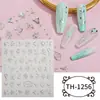 Zhengxiang Celebridad de Internet Uña Corazón Cuervo Joyería para Uñas DIY Caliente Pegatinas para Uñas Estilo Ins Pegatinas para Uñas Cruzadas Personalización