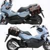 Carro esportivo Wolf adequado para Husky ADV150 bolsa lateral bolsa lateral caixa lateral retrô bolsa para capacete à prova d'água liberação rápida