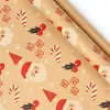 Papel de Embrulho de Natal Rolo Amazon Tamanho Grande Papel Kraft Árvore de Natal DIY Papel Artesanal Papel para Presente de Feriado