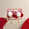 2026 Nuevo Pasador Rojo de Año Nuevo Pasador Lateral para Mujer Pinza para el Cabello de Gama Alta Accesorio para el Cabello Pasador Pasador para Flequillo
