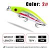 Nuevo producto, cebo de tiro largo Mino Luya, sistema de mosca muerta, cebo falso, cebo duro, cebo de imitación para pesca salvaje, 8G, venta al por mayor