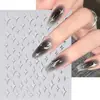 Chicas Europeas y Americanas Populares Estilo Metalizado Plata Líquida Explosión Estelar Pegatinas para Uñas Uñas Portables Hechas a Mano Sentido Espacial Dulce y Fresco Adhesivo Venta al por Mayor