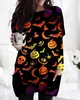 Vestido Midi Soltinho com Estampa de Girassol 2026 para Mulheres Moda Casual Cross-Border Vestido com Estampa 3D Cross-Border