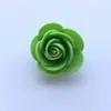 Flor de Rosa de Espuma PE de Simulação de 3,5cm Guirlanda de Flores Decorativa Manual com Flor Flor Artificial Cabeça de Flor Pequena de Espuma fabricantes