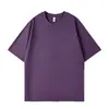 Camiseta Roman de Manga Curta Lyocell Natural Fresca de Verão 2026 para Homens e Mulheres, Camiseta Trendy de Seda Gelada de Secagem Rápida e Peso Pesado