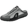 Zapatos de Hombre 2025 Verano Nuevos Transpirables Chanclas Baotou Slip-on Casual Perezosos Adolescentes Ropa de Exterior Media Chancla