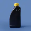 Contenedor de Aceite de Plástico HDPE de 4 Litros con Línea de Nivel de Líquido, Sellado y a Prueba de Fugas, Adecuado para Diésel, Gasolina, Aceite Lubricante y Anticongelante