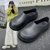 Pantuflas Baotou, Sandalias de Comercio Exterior, Ropa de Exterior para Mujer, Tacones Altos de Moda, Pantuflas de Verano, Tendencia Transfronteriza