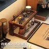 Estante de Almacenamiento de Mesa para Mesa de Comedor, Sala de Estar, Escritorio de Oficina, Taza de Agua, Taza de Té, Soporte de Exhibición para Juego de Té