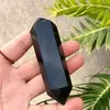 Cristal Hexagonal de Obsidiana Natural Coluna de Cristal Torre de Cristal Dupla Ponta Pedra Bruta Artesanato Polido Atacado Transfronteiriço