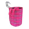 Cesta de tela para bicicleta, cesta de tela para vela delantera de coche eléctrico, cesta plegable para bicicleta de montaña, cesta colgante para bicicleta, cesta para verduras