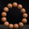 Pulsera de Cuentas Budistas de Seis Capas de Madera Vieja, Tallado en Madera de Dragón, Pulsera de Textura de Seis Capas, Hilo de Cuentas para la Buena Suerte