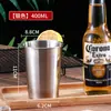 Taza de Acero Inoxidable 304 Estilo Coreano, Taza de Agua de una Sola Capa, Taza para Bebidas Frías, Taza de Restaurante, Taza Anticaídas, Taza para Cerveza, Taza para Bebidas